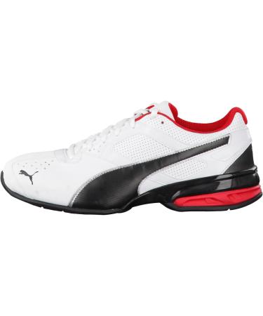 PUMA Men's Tazon 6 FM Running Shoes EU 43 | White Black & Silver | International Shipping Available - Buy Online on GoSupps.com