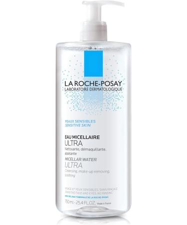 La Roche-Posay Micellar Water 750ml - Gentle Cleansing for Sensitive Skin - Buy Online on GoSupps.com