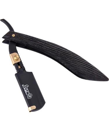Ponik's Classic Razor with Storage Bag & 5 Derby Premium Blades | Black Beard Knife for International Shipping - Buy Online on GoSupps.com