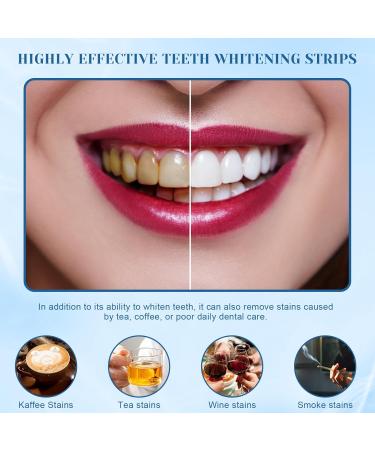 28 Tooth Whitening Strips - Remove Tough Stains & Brighten Teeth Gently | Enamel Safe Whitening - Buy Online on GoSupps.com