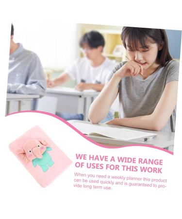 Healeved Note Book Notebook Girl Supply Note Accessory Journal Book Cartoon Diary Book Girl Diary Book Lovely Diary Book Cartoon Notepad Girl Accessory Note Supply Animal Student Plush Doll - Buy Online on GoSupps.com