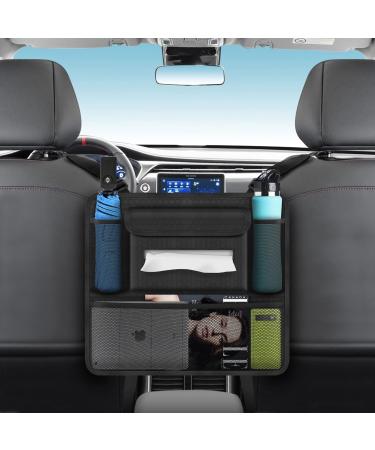 APLKER Car Net Pocket Handbag Holder Between Front Seat Car Seat Storage Organizer Purse Holder for Woman Accessories Bag Pocketbooks and Other Items