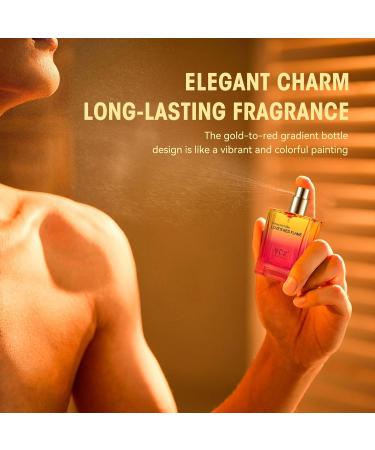 Ycz LOVE'S RED FLAME Perfume Men Passionate Love Perfume 50 ml (1.65 fl. Oz). A Signature Scent for Long-Lasting Fragrance - Ideal Men Perfumes For Special Occasions Daily Elegance. - Buy Online on GoSupps.com