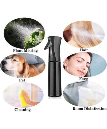 2 PCS Continuous Hair Water Mist Sprayer 200ml - Hairstyling, Cleaning, Gardening, Skin Care - Clear - Buy Online on GoSupps.com