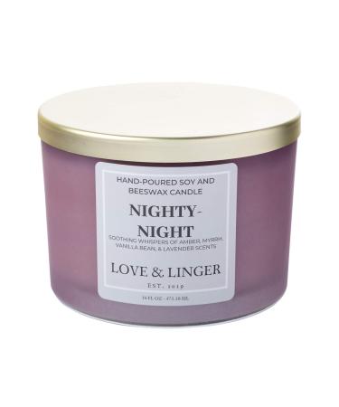 Lavender Candle | Sleep Candle | Aromatherapy Candle | Luxury Soy & Beeswax Candles for Home | 16 oz. Large Jar 3 Wick Candle | Calming Candles | Soothing Candle