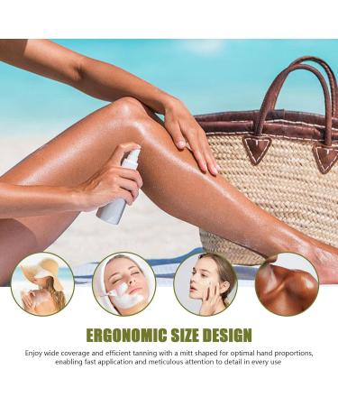 Applicateur De Auto Bronzant Mitaine | Applicateur De Auto Bronzant Reutilisable Application Instantan e Couverture Large Fusion Pr cise Corps Visage Femme Progression Graduelle - Buy Online on GoSupps.com