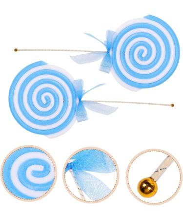 Ciieeo 10 Pcs Lollipop Photo Clothing Kidcore Clothes Wedding Decor Large Lollipop Models Princess Decor Scene Adornment Simulation Lollipop Model Simulation Food Decor Kids Toy Sky-bluex5pcs 66x31cmx5pcs - Buy Online on GoSupps.com