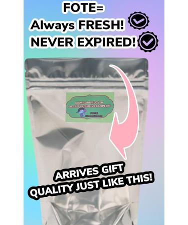 Sour Candy Variety Pack Hard Candy Brand Faves - Warheads Toxic Waste and Extreme Sour Smarties - Includes Bonus Fote Brand Fridge Magenet - Buy Online on GoSupps.com