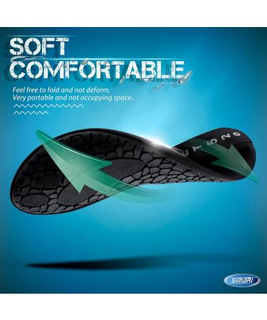 Simari Water Shoes for Men & Women - Quick-Drying Aqua Shoes | Bathing Beach & Swimming Footwear | SWS001 P nktchen Black 44/45 EU - Buy Online on GoSupps.com