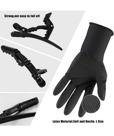 Dreamtop 18 PCS Hair Dye Coloring Kit - Salon Quality Hair Tinting Bowl, Brush, Gloves, Highlighting Board, Mixer, Cape, Ear Cover - for Professional and Home Hair Coloring & Bleaching - Buy Online on GoSupps.com