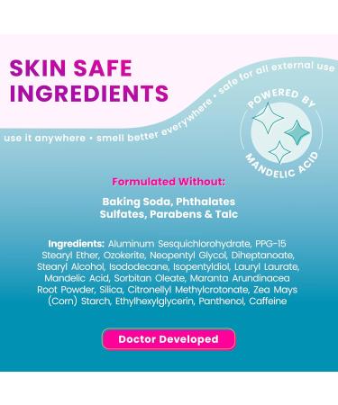 Lume Deodorant Plus Sweat Control - Smooth Solid Stick - Maximum Strength Antiperspirant - 72 Hour Odor And Sweat Control - Baking Soda Free Skin Loving - 3.0 ounce (Unscented) - Buy Online on GoSupps.com