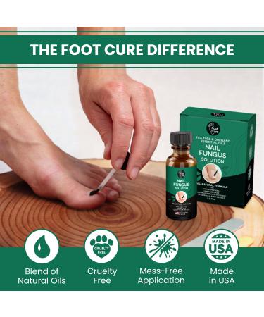 Extra Strength Toenail Fungus Treatment - USA Made Nail Fungus Solution for Thick, Broken & Discolored Nails - Buy Online on GoSupps.com