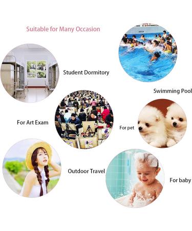 Cordless Hair Dryer Portable Low Heat Hair Care Hair Dryer Outdoor Travel Hair Dryer for Women Camping Beach - Buy Online on GoSupps.com