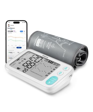 Checkme BP3 blood pressure monitor upper arm 2*250 data memory 22-45cm cuff clinically validated arrhythmia detection also for diabetics and pregnant large dual display language announcement with app - Buy Online on GoSupps.com