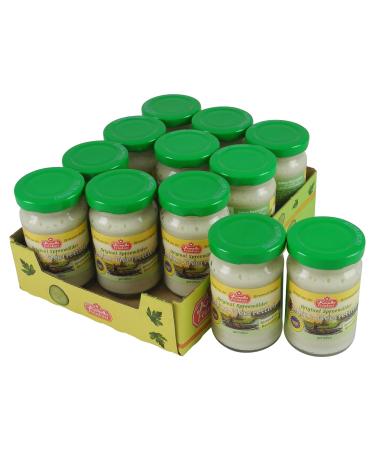 Original Spreewald cream horseradish in a jar pack of 12 (12 jars of 100 g each)