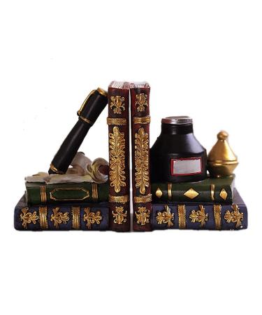 Bookends Bookends Book Stand for Textbooks Cookbooks DVDs Movies Video Games Children Adult Coloring Books Office Study Bookshelf D cor Bookend (Color : 6)