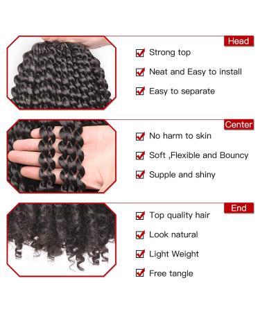 XTrend 7 Packs Passion Twist Hair - 12 Crochet Bohemian Curl Synthetic Braids - 18 Strands/Package 2# - International Shipping Available - Buy Online on GoSupps.com