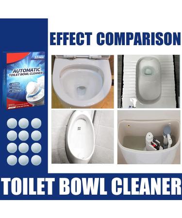 Toilet Bowl Cleaner Toilet Bowl Cleaning Tablets Tablets Toilet Freshener Toilet Bowl Cleaner Toilet Limescale Remover Strong Toilet Tablets Deep Cleaning Foam Action Tabs 12pcs - Buy Online on GoSupps.com