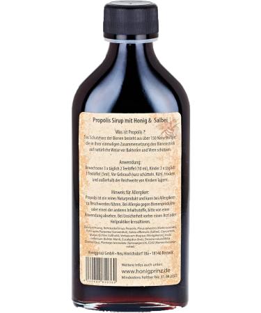 Buy Propolis Syrup with Honey Sage & Echinacea - Natural Health Boost (2 x 200ml) - International Shipping Available - Buy Online on GoSupps.com