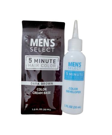 Men's Select 5 Minute Hair Color - Dark Brown Hair Dye for Quick Results | Fast Shipping Worldwide - Buy Online on GoSupps.com