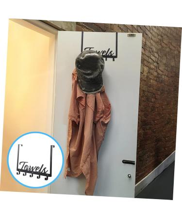 Cabilock 1 Set Hook up Over Door Clothes Hanger Rack Over Door Towel Hook Door Row Hook Storage Hat Hook - Buy Online on GoSupps.com