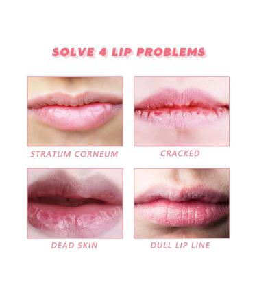 Kohde Peeling Lips Moisturizer | 2-in-1 Lip Care Scrub & Natural Nourishing Lip Peeling for Soft Hydrated Lips - Buy Online on GoSupps.com