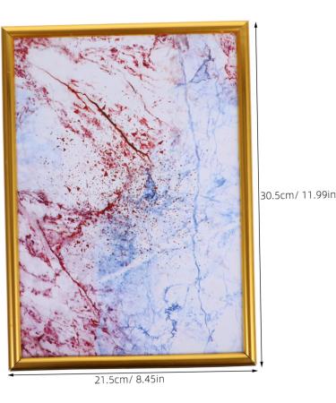 minkissy 1pc nail display board magnet frames Manicure Holding Frame Display Polish Board fake magnet display board for magnets Nail Art Holding Rack magnetic wooden pallet sample holder 30.5x21.5cm Golden - Buy Online on GoSupps.com