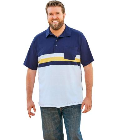 KingSize Men's Big & Tall Lightweight Pocket Golf Polo Shirt- XXL Dark Salmon - Buy Online on GoSupps.com
