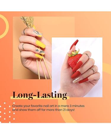 Beetles Gold Yellow Gel Nail Polish Set - 6 Colors for Autumn Nail Art | Soak Off, with Nail Lamp Kit - DIY Manicure Salon at Home - Buy Online on GoSupps.com