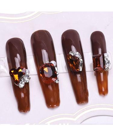 Nail Set Crystal Nail Accessories Set Bling Shiny Nail Art Decor with Endless Versatility and Trend Choices Suitable for Beauty Salon (06) - Buy Online on GoSupps.com