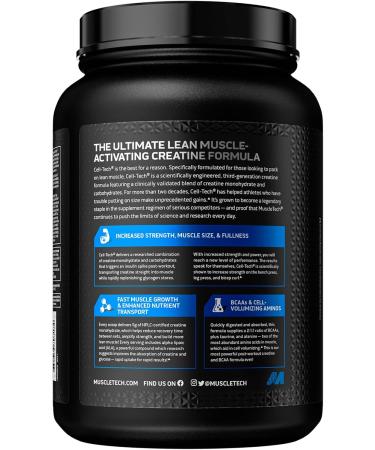 MuscleTech Cell-Tech Creatine Powder Bundle | Muscle Builder & Post Workout Recovery Drink for Men & Women | 6 lbs and 3 lbs - Buy Online on GoSupps.com
