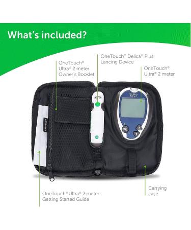 One Touch Ultra2 System Kit - Size 1 | Fast and Accurate Blood Glucose Monitoring - Buy Online on GoSupps.com