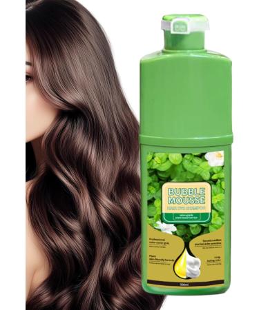  Generisch Bubble Mousse Hair Coloring Foam Natural Foam Shampoo with Plant Dye Formula Unisex and Long Lasting 500ml Suitable for Hair Correction Self Colouring - Buy Online on GoSupps.com