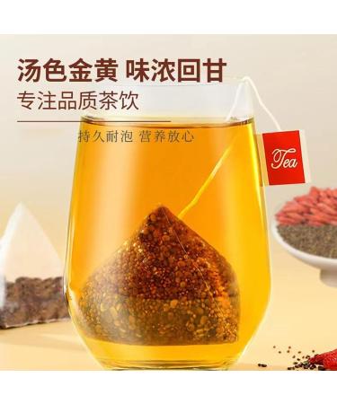 Goji Berry Tea Bag Sha Yuan Zi Five Flavors Wolfberry Tea Cuscuta Chinensis Goji Berry Tea Chinese Herbal Tea for Men (50Pcs) - Buy Online on GoSupps.com