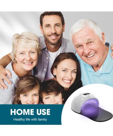 Nail Fungus Light Device - 905nm Infrared & 470nm Blue Light for Toenail & Fingernail Repair | Effective Solution for Damaged & Discolored Nails - Buy Online on GoSupps.com