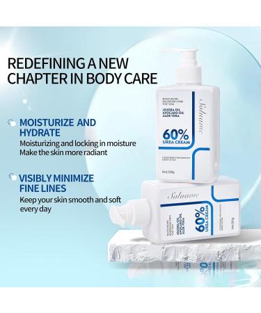 SOLUAME 60 Urea Body Lotion body lotion dry skin deeply moisturizing and quickly absorbing body lotion Urea cream body lotion for women and men 300 g 300 g 1er Pack - Buy Online on GoSupps.com