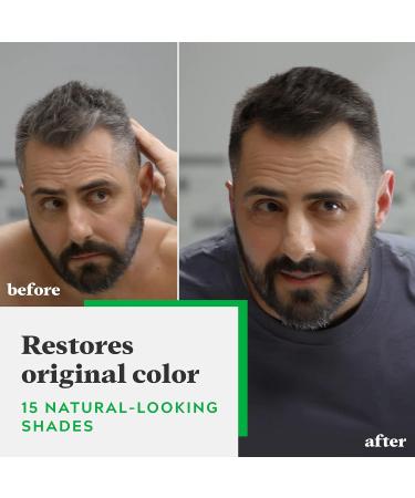 Just For Men Control GX 2 in 1 Grey Reducing Shampoo and Conditioner Gradually Colors Hair 118ml (3 Count) & Just For Men Shampoo-In Color Grey Hair Coloring for Men - Dark Brown H-45 (1 Count) - Buy Online on GoSupps.com