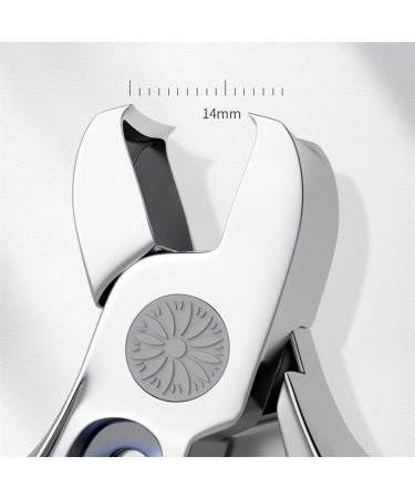 2023 Stainless Steel Large Opening Nail Clippers Ultra Sharp Sturdy Curved Edge Cutter Trimmer Finger Nail Clip - Buy Online on GoSupps.com
