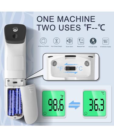 Infrared Non-Contact Thermometer for Adults & Kids - 3-in-1 Digital Fever Detector - Buy Online on GoSupps.com