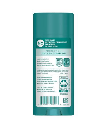 Tom s of Maine Wild Lavender Natural Deodorant for Women and Men Aluminum Free 3.25 oz Wild Lavender 3.25 Ounce (Pack of 1) - Buy Online on GoSupps.com