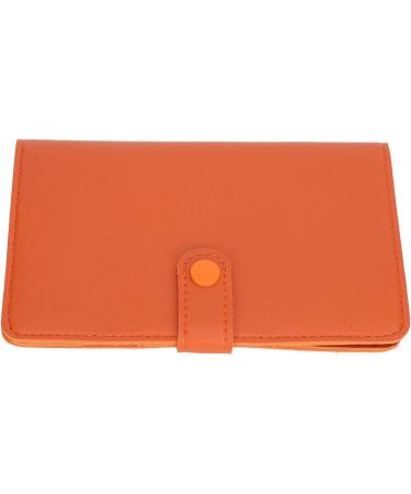 Wallet Bag Nail Drill Bits Nail Drill Bits Organizer Bag Storage 37 Slots Portable Multi Functional Manicure Drill Bits Wallet Bag for Dead Skin Scissors (Orange) - Buy Online on GoSupps.com