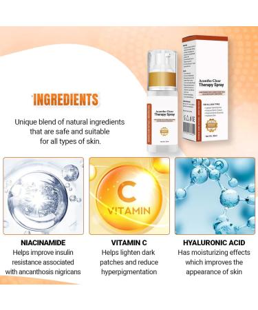 DILUTE Acantho Clear Therapy Spray - Dark Knuckles & Acanthosis Nigricans Treatment Set - Buy Online on GoSupps.com