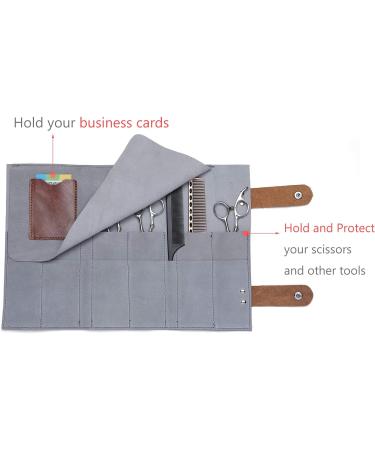 PERFEHAIR Hair Stylist Scissor Holder Pouch Cases for Hairdressers Barber Salon Hairdressing Comb Tools Holster Bag -12 Pockets - Buy Online on GoSupps.com