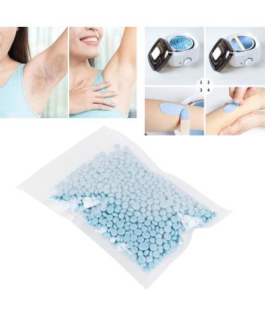50g Painless Hair Removal Wax Beans - Blue Paperless Wax Beads for Face Hands Legs & Back | International Shipping Available - Buy Online on GoSupps.com