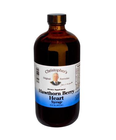 Dr. Christophers Formulas Hawthorn Berry Heart Syrup 16 oz 16 Fl Oz (Pack of 1)