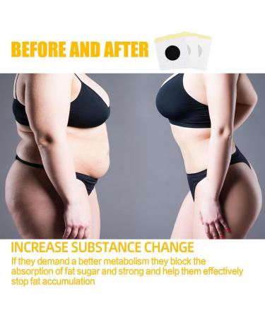 30-Piece Fast Fat Burner Plaster - Accelerate Metabolism & Detox for Waist & Belly Fat Reduction - Buy Online on GoSupps.com
