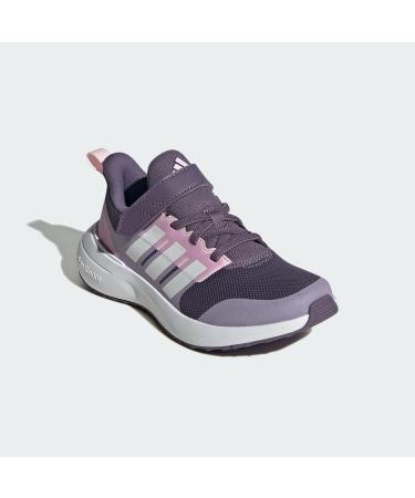 Adidas Unisex Kinder Fortarun 2.0 Cloudfoam Elastic Lace Shoes - Shadow Violet FTWR White Bliss Lilac - International Shipping Available - Buy Online on GoSupps.com