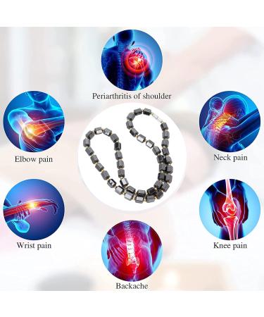 Magnetic Therapy Necklace for Natural Pain Relief | Neck Arthritis Back Shoulder & Migraine Relief - Buy Online on GoSupps.com