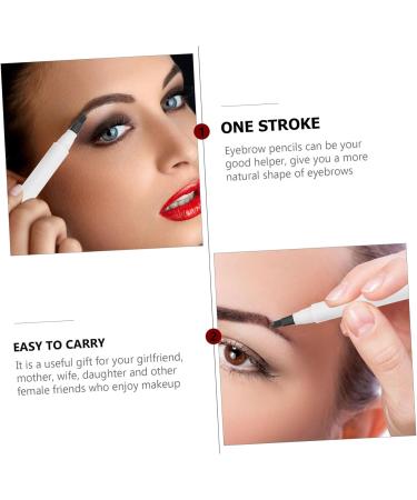 Angoily 8 Pcs Four Forked Eyebrow Pencil Miss Cosmetic Eyebrow Powder - Buy Online on GoSupps.com