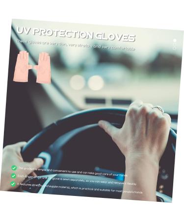 POPETPOP 4 Pairs Sun Protection Half Finger Gloves Mittens Anti-uv Gloves Manicure Protective Accessory Manicure Skin Gloves Gloves Manicure Tools Accessories Miss Summer Nylon - Buy Online on GoSupps.com